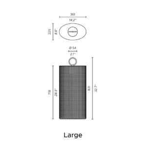 Clara medium & large - Contardi Lighting